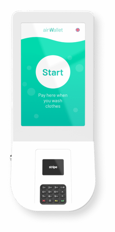 AirWallet: het betaalsysteem dat jouw vakantiepark een complete wasoplossing biedt.
