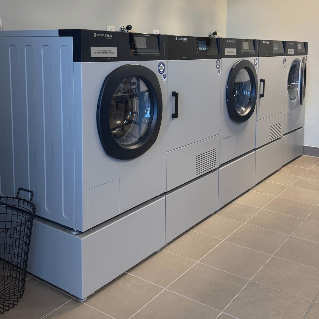 Professionele wasmachines bij zorginstelling